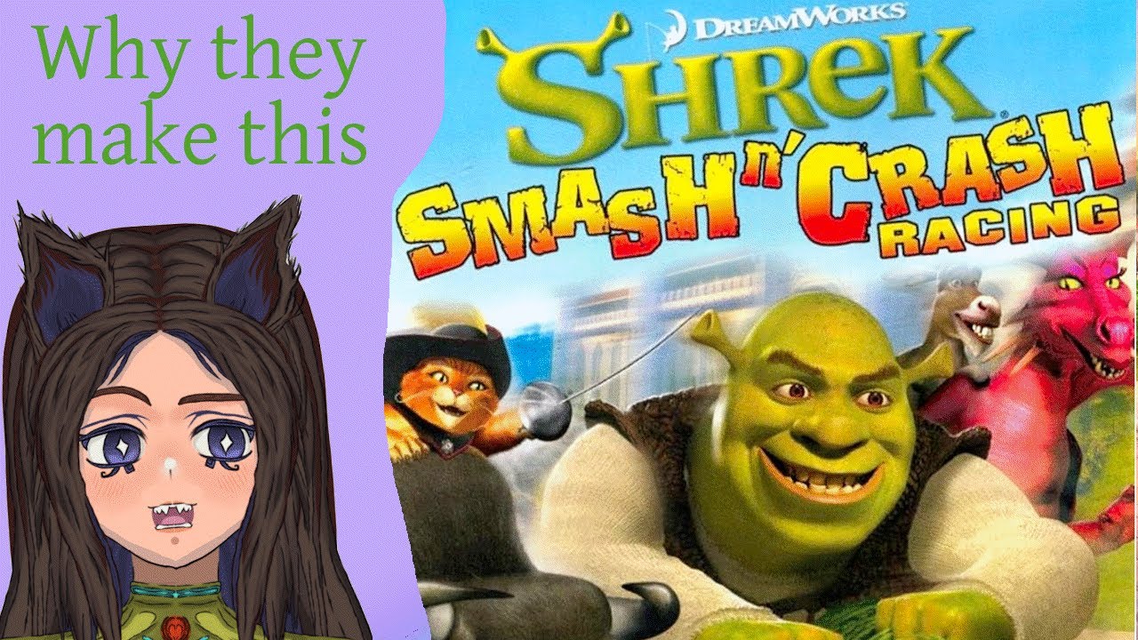 why shrek have own driving  game
