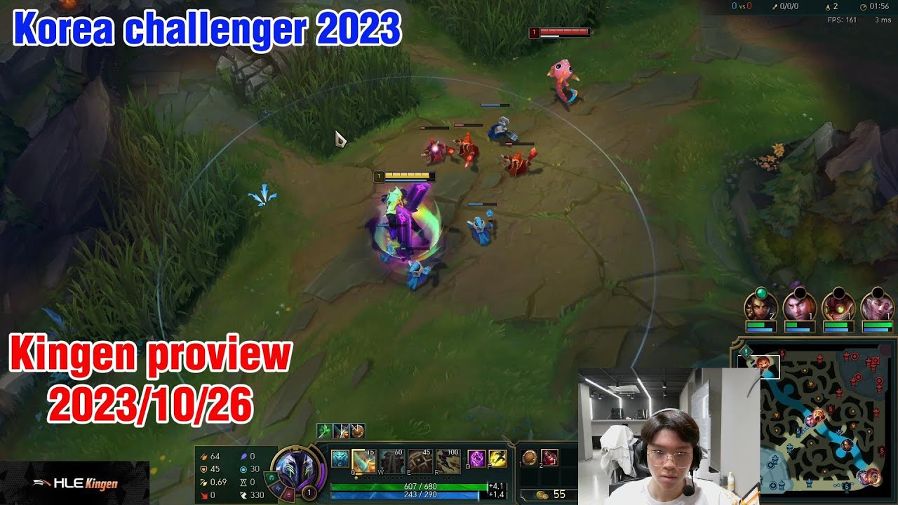 Kingen proview 2023/10/26 ksante gangplank jayce Korea challenger | Kingen第一视角