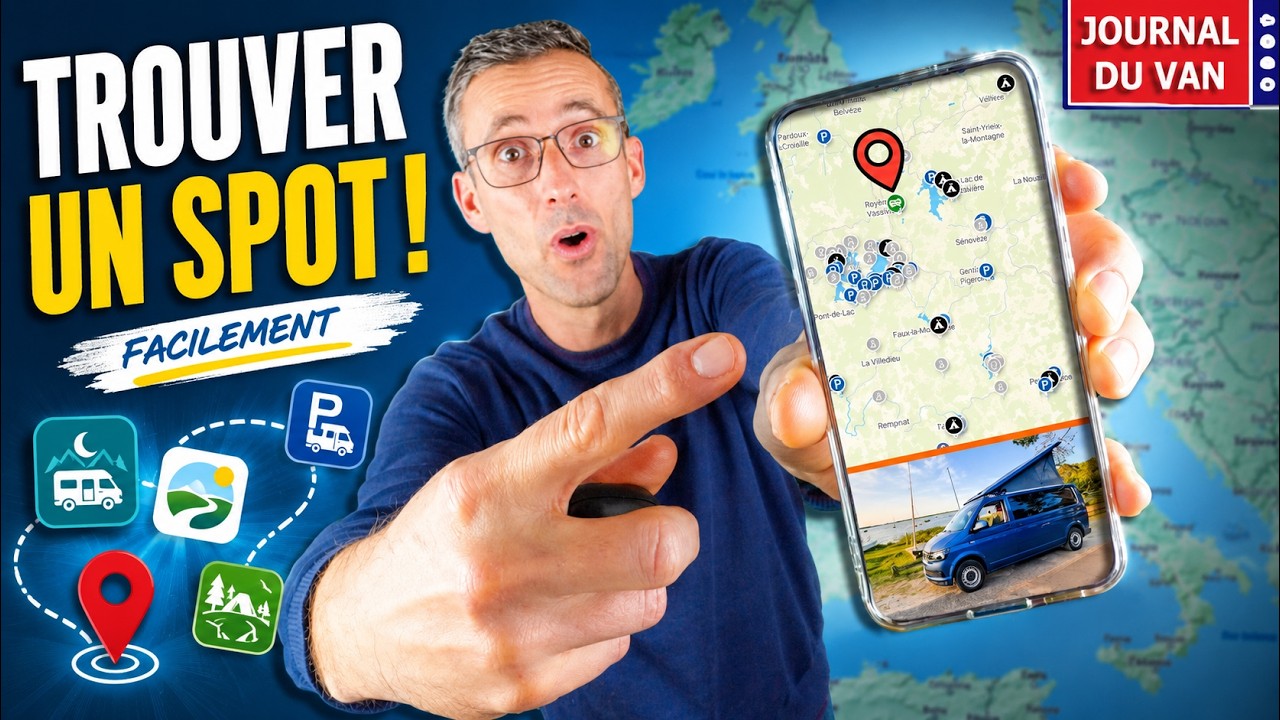 TROUVER un SPOT facilement en van et fourgon aménagé en 2023 🚐 @LIFEISATRIP