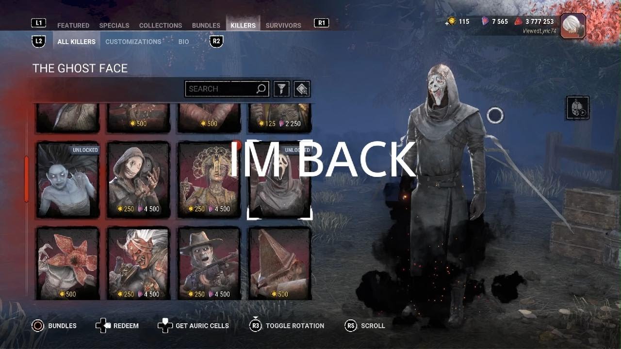 dead by daylight but geeking on molly santana