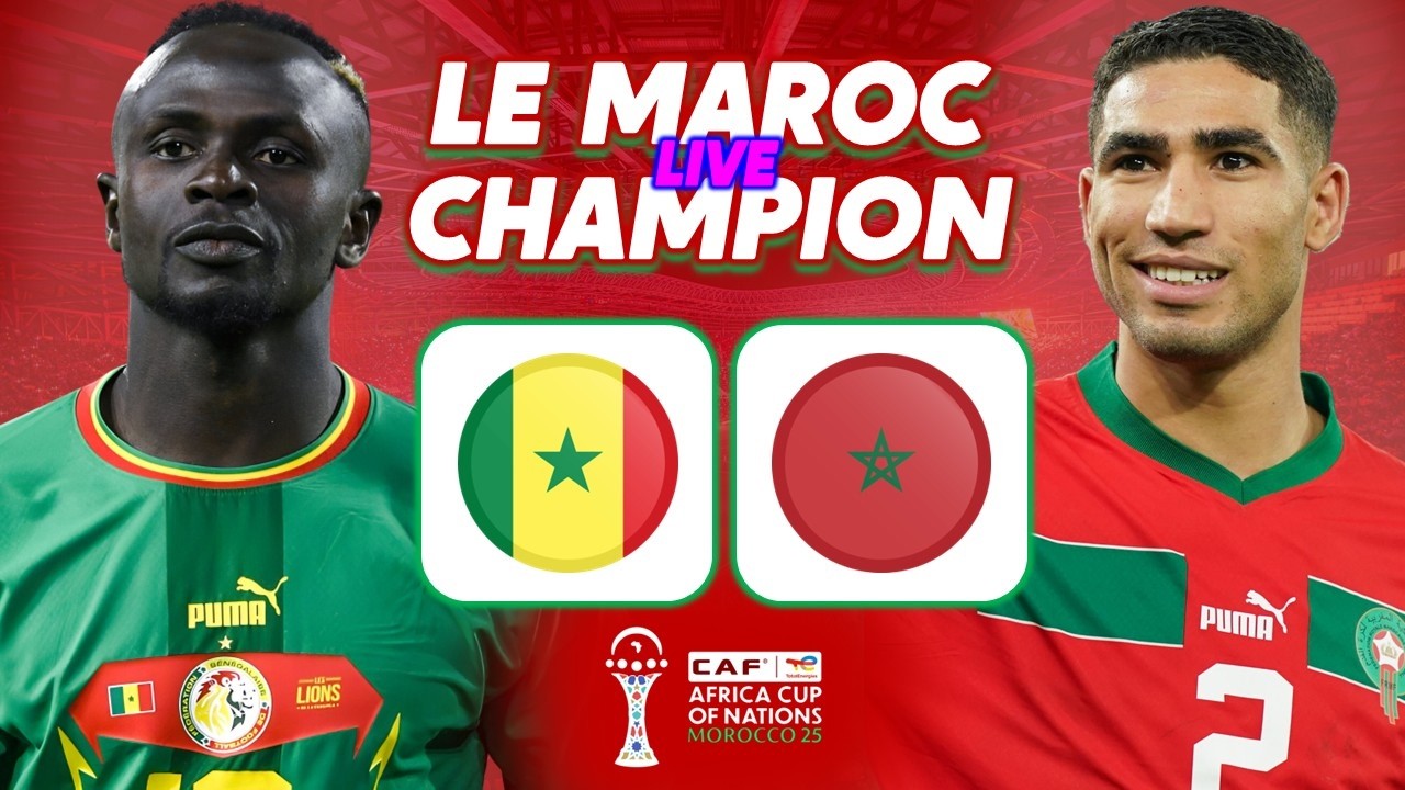 🔴 [LIVE] LE MAROC CHAMPION D'AFRIQUE / 🔥 SCANDALE &Agrave; LA CAN ?! - CAN 2026 - &Eacute;DITION SP&Eacute;CIALE