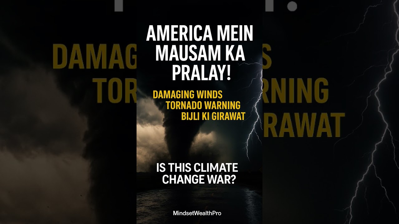 #ClimateCrisis #StormAlert #USWeather #MindsetWealthPro #ViralReel #BreakingNews #TornadoWatch#viral