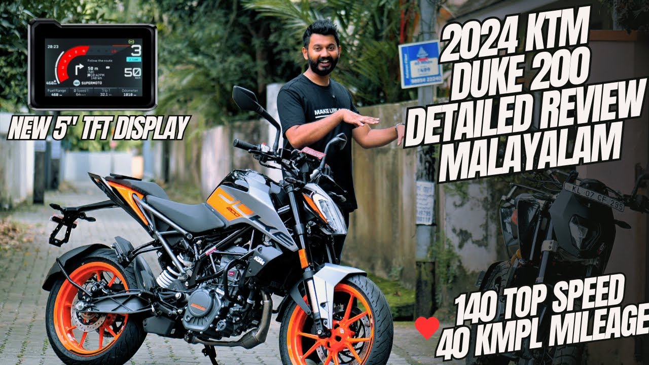 KTM DUKE 200 Detailed Review in Malayalam | എന്റെ കോളേജ് Dream !