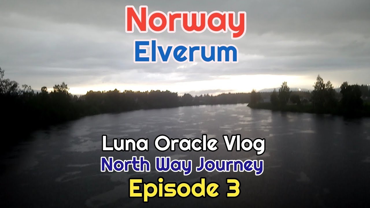 Норвегия. Прогулка под дождём. Эльверум. Rainy Norway. Elverum. North Way Journey. Episode 3.