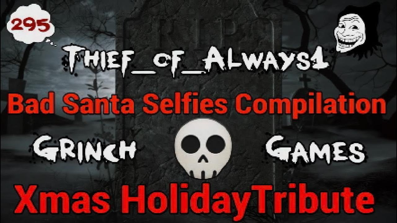 3 Full Games & 295 Bad Santa Ghostface Selfie Collage Gallery Memorial, No Commentary,Are You in it?
