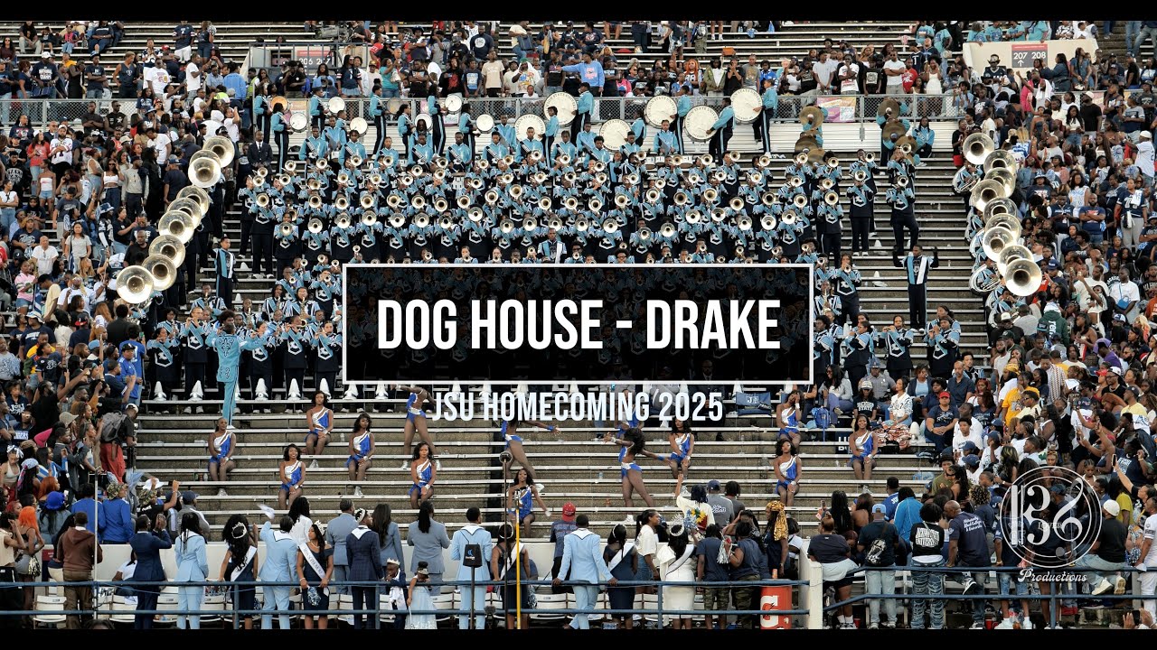 DOG HOUSE - DRAKE - Jackson State University Marching Band - JSU Homecoming - 2025 @DrakeOfficial
