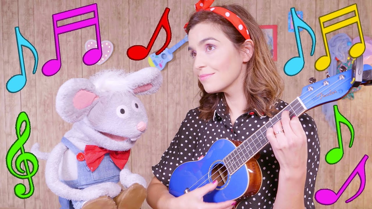 Ukelele para niños (lección 1) 🎵🎸 | Canción la cucaracha con Jimena y Oliverio