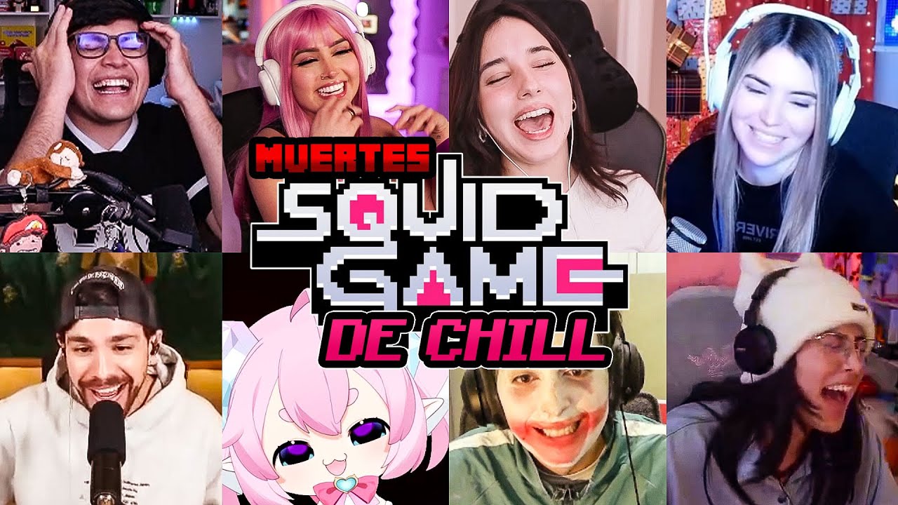 TODAS LAS MU3RT3S EN LOS SQUIDCRAFT CHILL GAMES