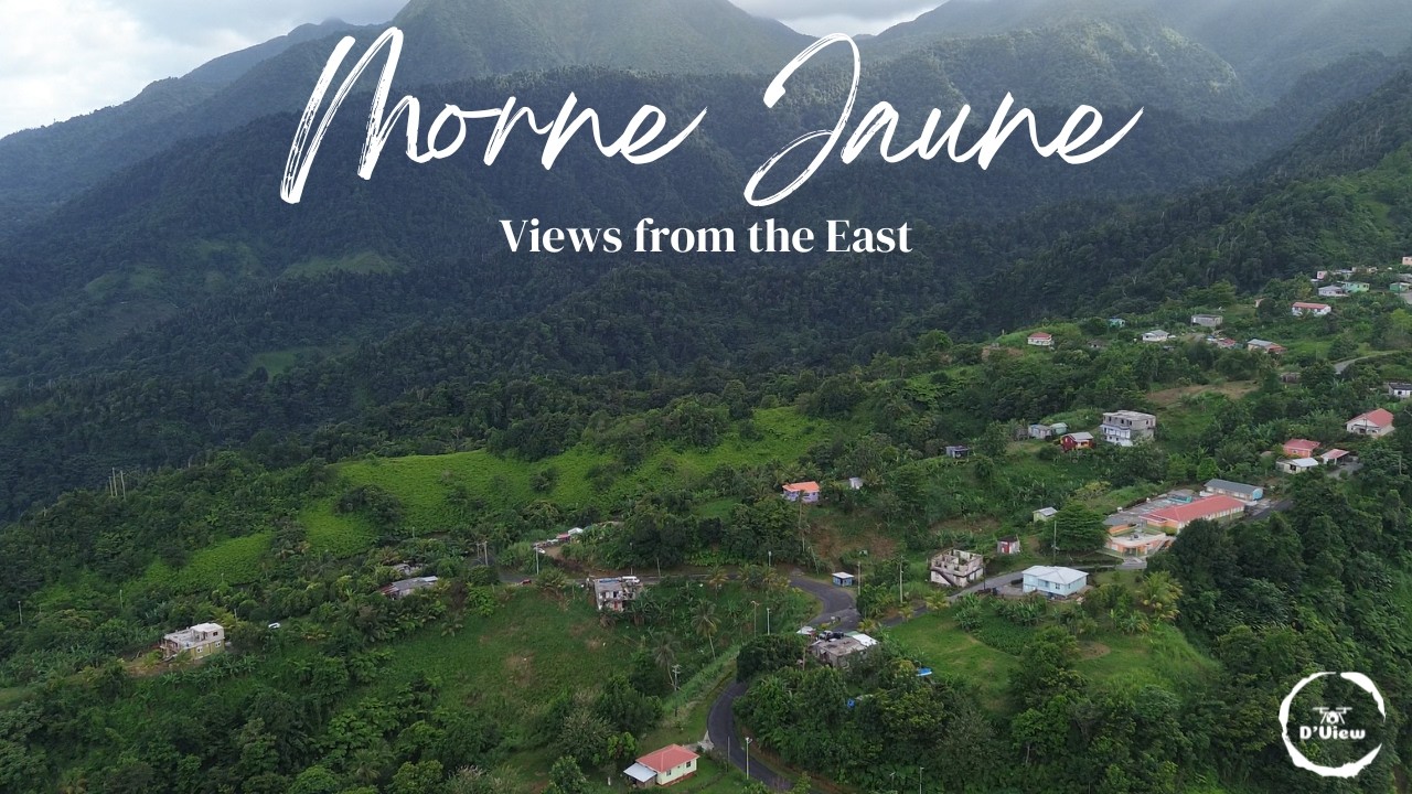 The Atlantic Edge: A Cinematic Drone Flight Over Morne Jaune