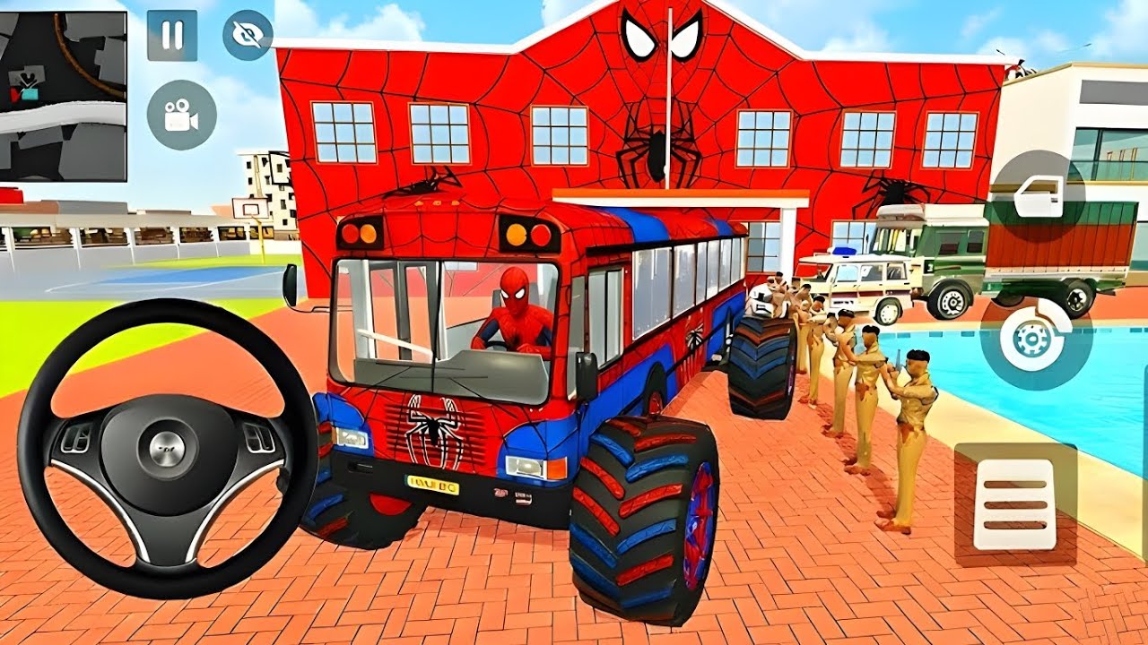 Franklin Purchase New Police JCB 💥🤩 Indian Theft Auto Simulator Game 💥🤯