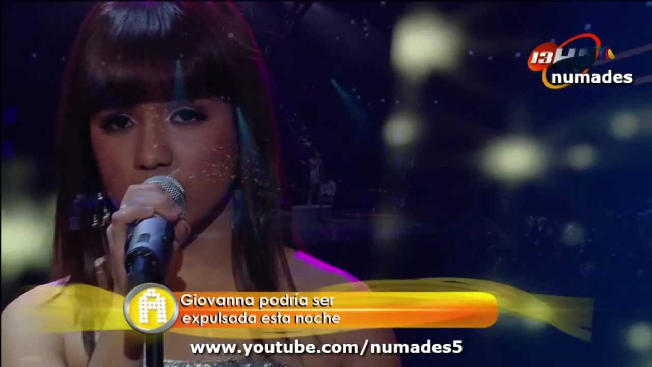 Giovanna - Una cancion no es suficiente (La Academia 7)