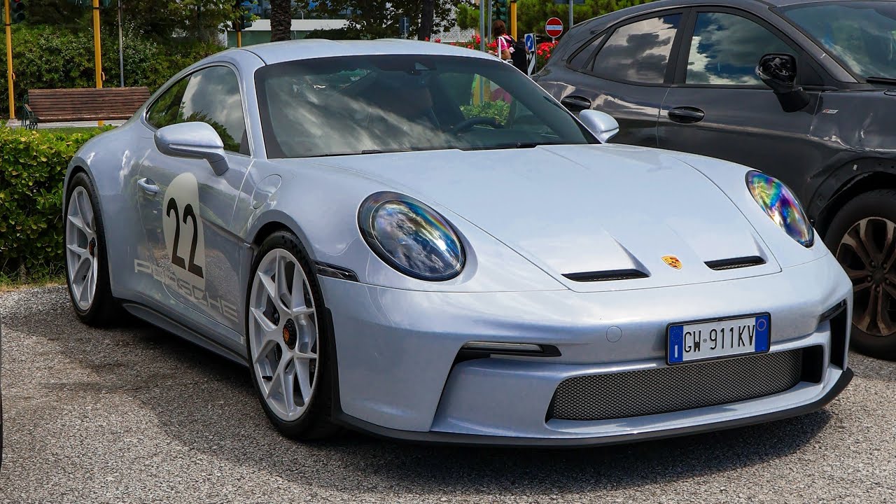 Supercars In Forte Dei Marmi 2025 - 911 S/T, Purosangue, Hamann Porsche, SF90, 812, Urus And More!