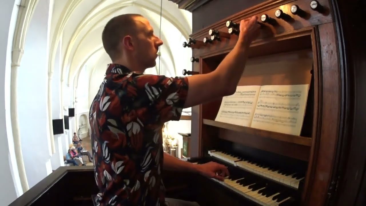 Pachelbel Ciacona in d minor | Hans van Haeften, organ
