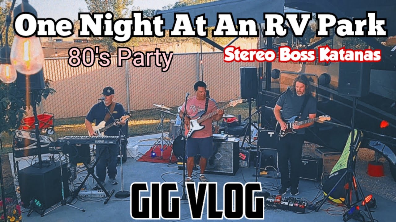 Boss Katana Stereo Rig - Gig Vlog - Amazing How Great It Sounds