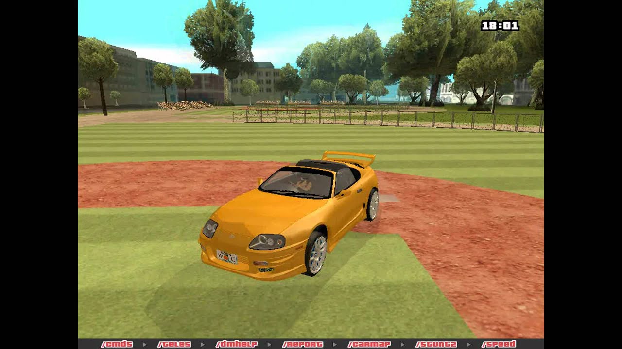 GTA SA - Car Presentation - 1998 Toyota Supra Rz *The Bloody Pearl*