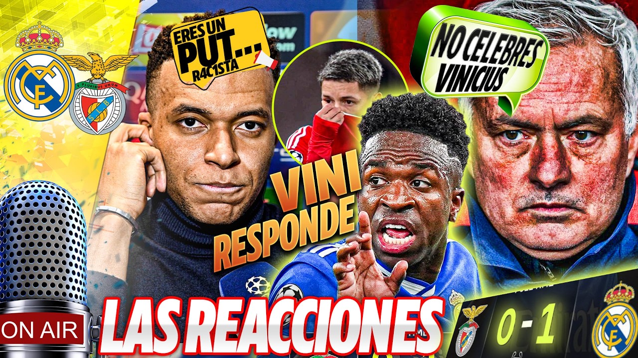 BESTIAL PROTECCIÓN DE MBAPPE  A VINICIUS ¡ENCARA A PRESTIANNI! 😱 MOURINHO CULPA A VINI ME DECEPCIONA