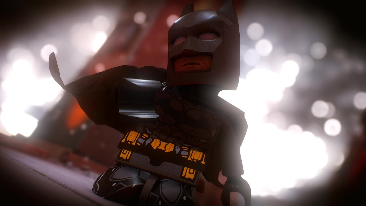When Arkham Batman Goes Lego Mode