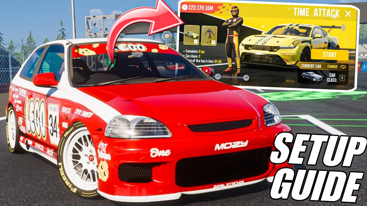 САМОЕ БЫСТРОЕ руководство по настройке Honda Civic Ek9 для Time Attack | Ограниченное событие | М...