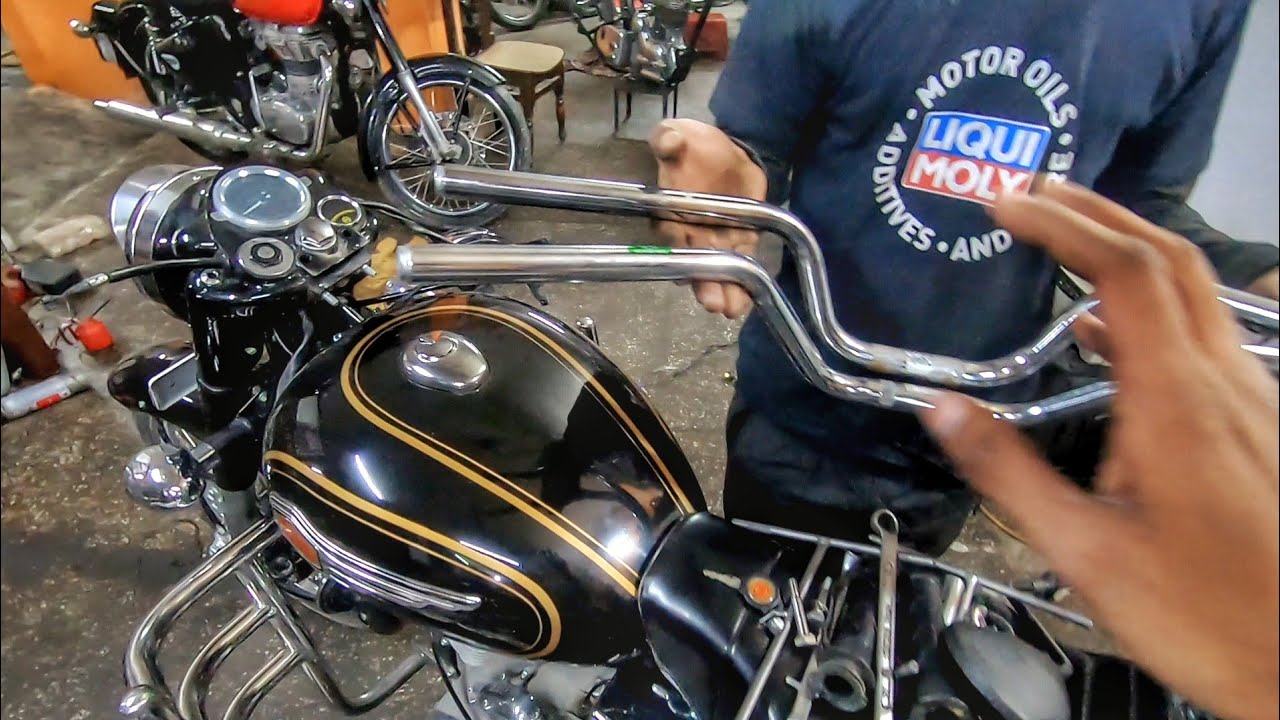 Installing Best Handlebar in Bullet 350