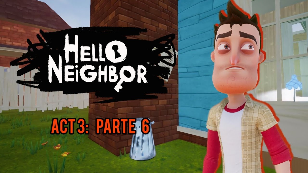 Mi vecino tiene vigilada la puerta del sótano | HELLO NEIGHBOR