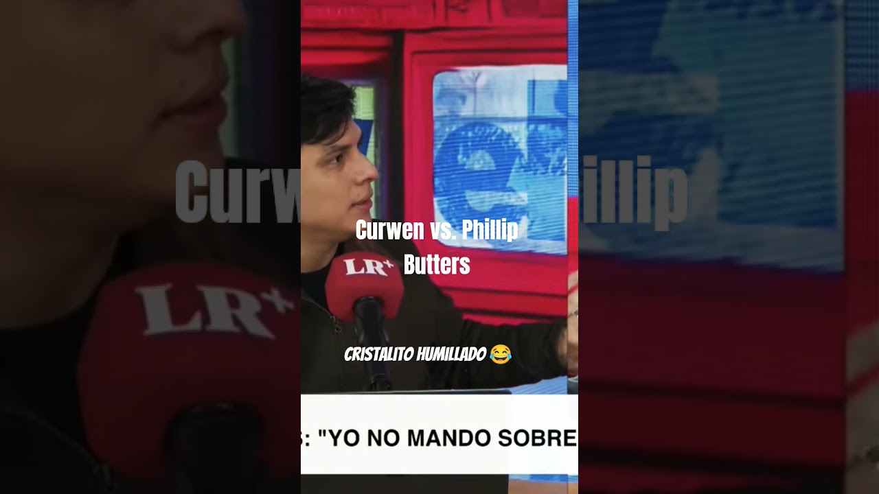 Phillip Butters arremete con periodista progre 😅 #phillipbutters #curwen #larepublica #milei