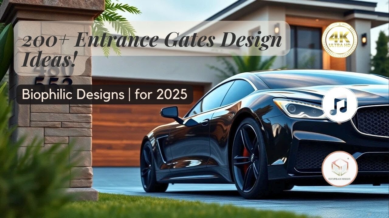 Luxury Modern Gate Designs That Will REVAMP Your Home Entrance!