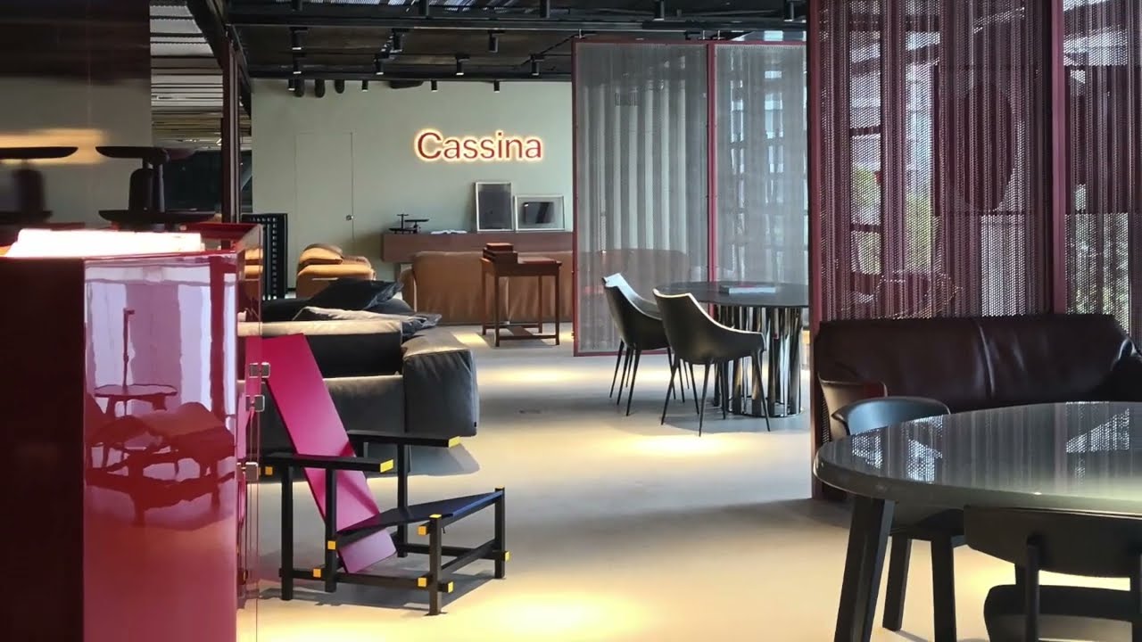 CASSINA furniture showroom in Shanghai designed by Lapis Bureau