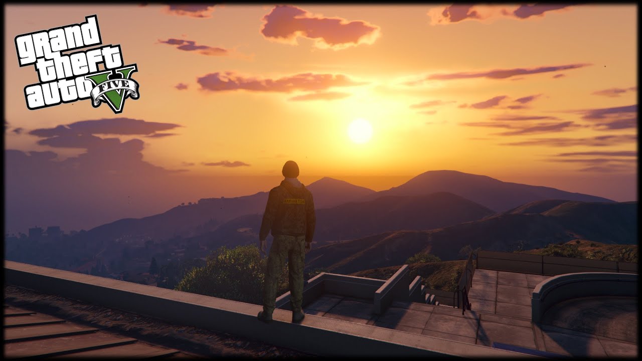 GTA V - 1 Hour of Pure Free Roaming Gameplay (4K)