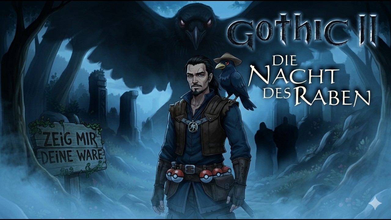 #1 Let's Play Gothic 2 die Nacht des Raben Atmospheric Immersion Run - Ich komme aus den Bergen