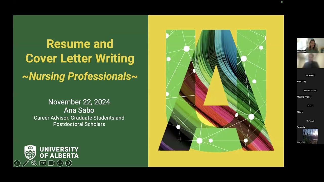 NNSW 2024   Resume & Cover Letter Building