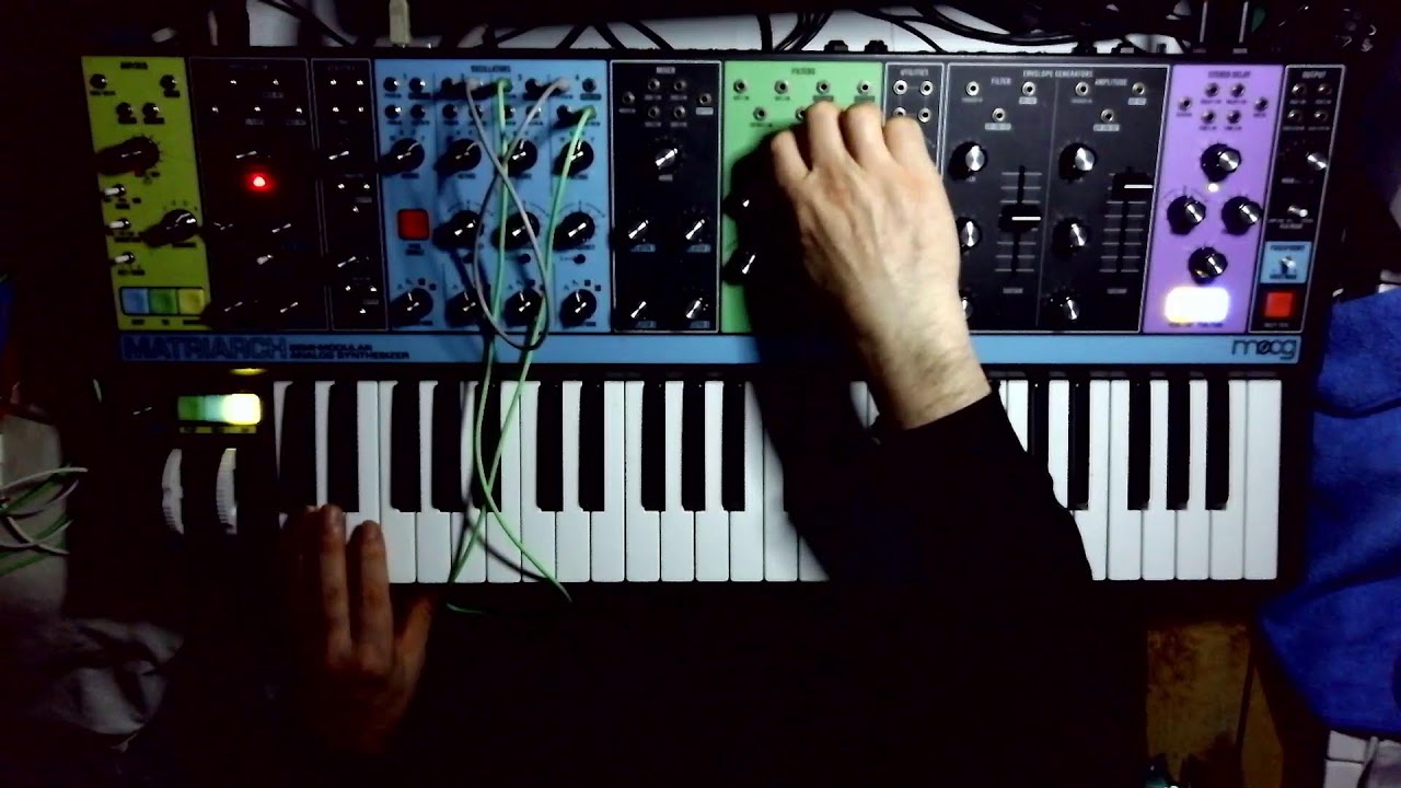 Moog Matriarch Synthesizer fun + FX
