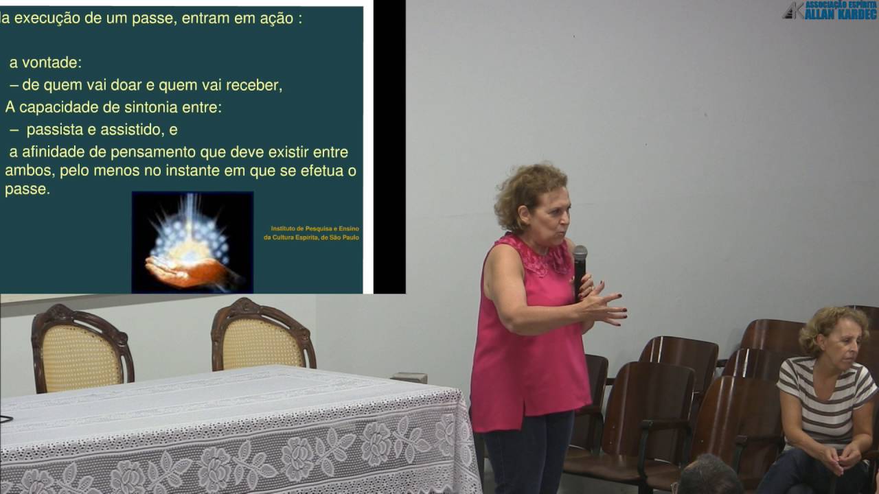 Curso de Passe aula 2 - Vânia Del'Arco (Curso Espírita)