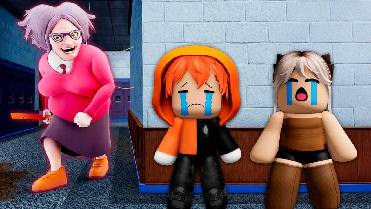 MI NOVIA y YO SOMOS BEBES y ESCAPAMOS de LA MAESTRA ATERRADORA @Nɪᴅʟy