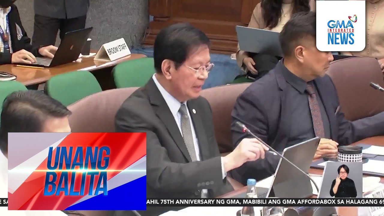Sen. Lacson – Pinalambot ang lengguwahe sa Senate Blue Ribbon Committee report,... | Unang Balita