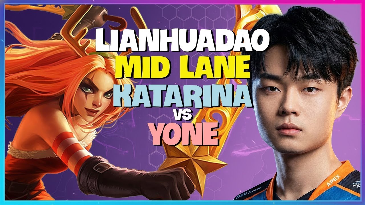 LianHuaDao Rank 1 Katarina Grandmaster Mechanics Masterclass Engsub