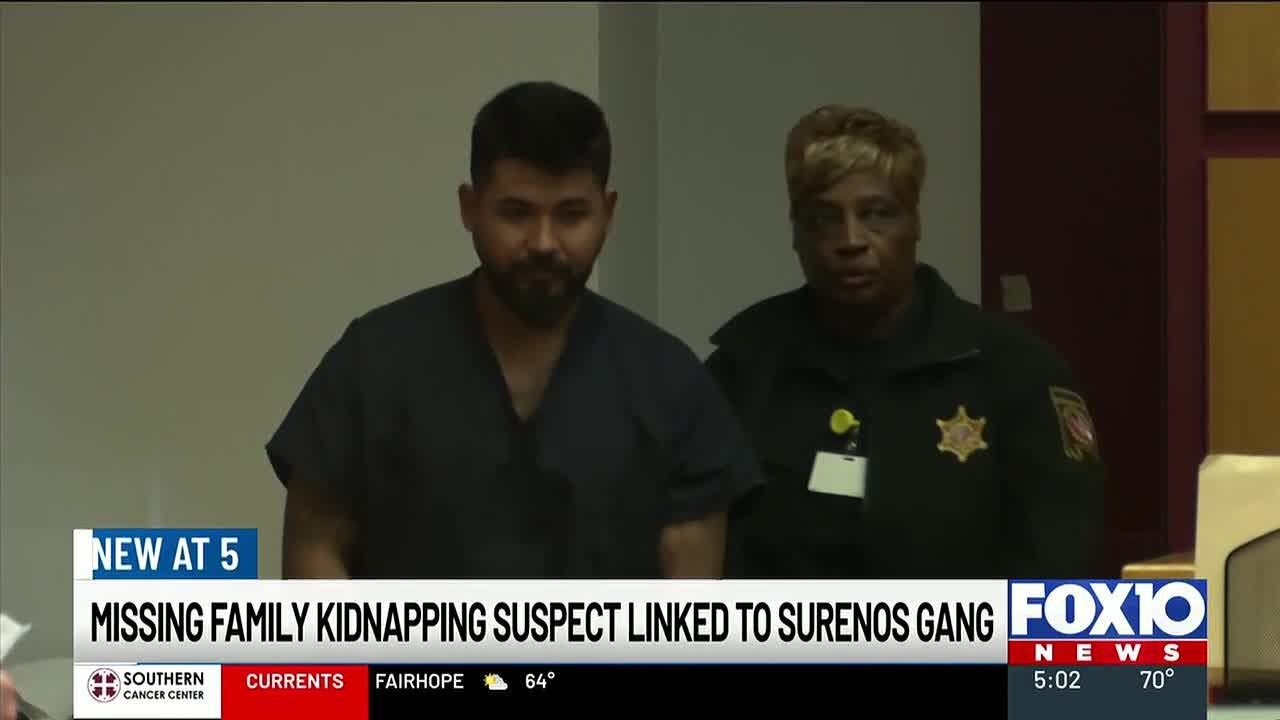 Missing family kidnapping suspect linked to Surenos gang, authorities say