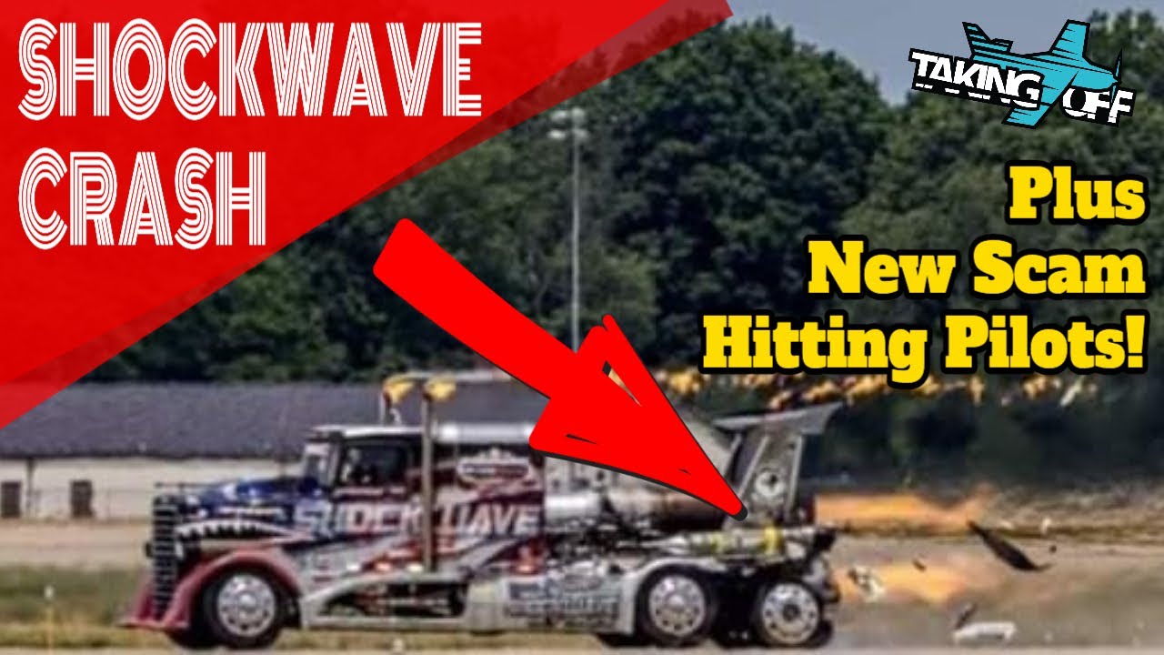 Авария реактивного грузовика Shockwave на авиашоу в Мичигане! Мошенничество и другие новости — Ta...