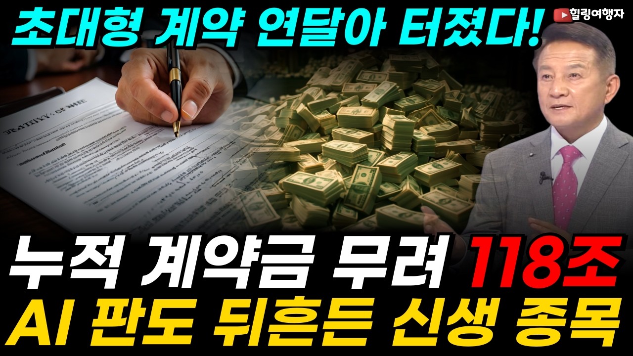 단 이틀 만에 초대형 계약 연달아 터졌다! 마이크로소프트, 오픈AI, 메타, 앤스로픽까지 싹쓸이했다! 전 세계 AI 판도 뒤흔든 신생 종목은? 하지만 진짜 수혜주는 따로 있다?!