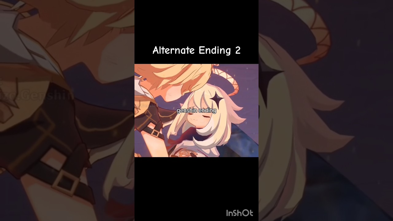 Genshin Impact Ending 2 #shorts #genshinimpact #genshin #sus #genshinimpactedit #aether #paimon
