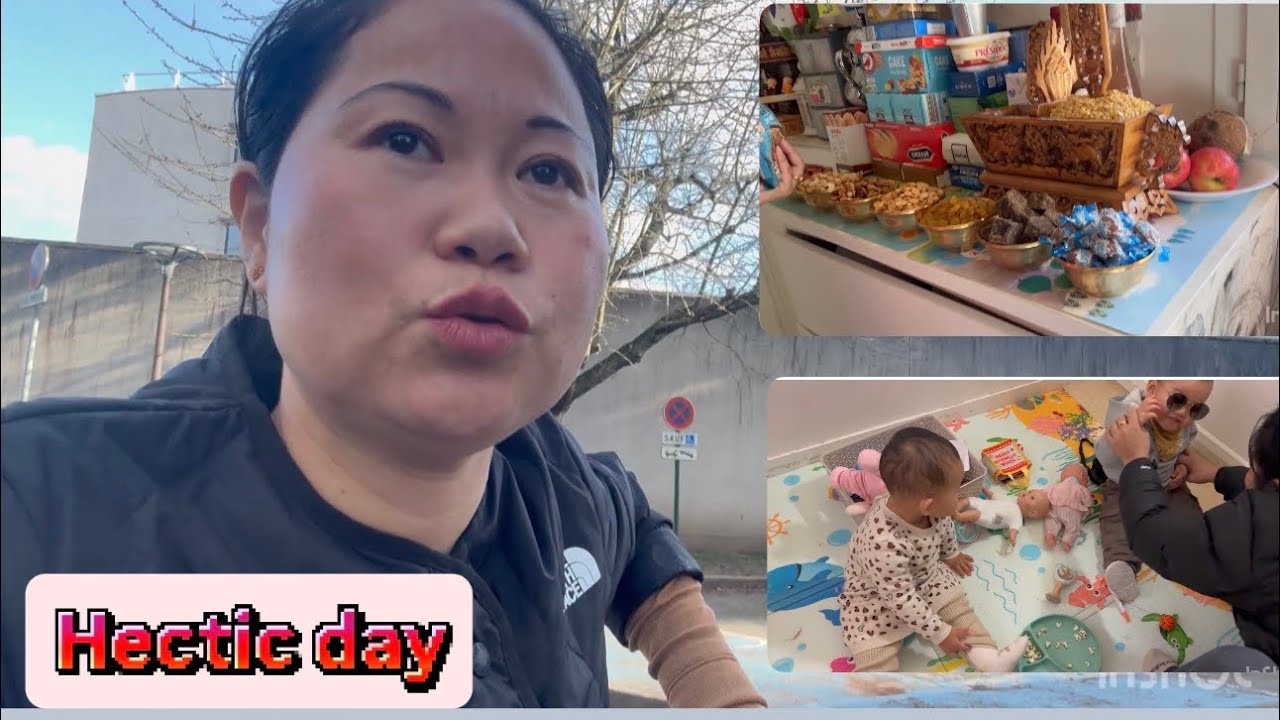 Literally, I'm tired.😴 #lhakufamily #tibetanyoutuber #france 