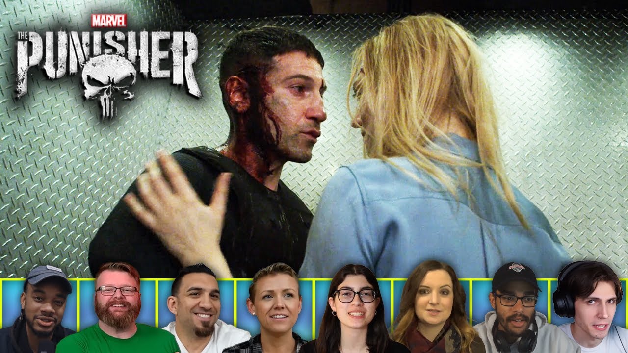 Reactors Reactions to FRANK AND KAREN TAKE THE ELEVATOR | Punisher 1x10 'Virtue of the Vicious'
