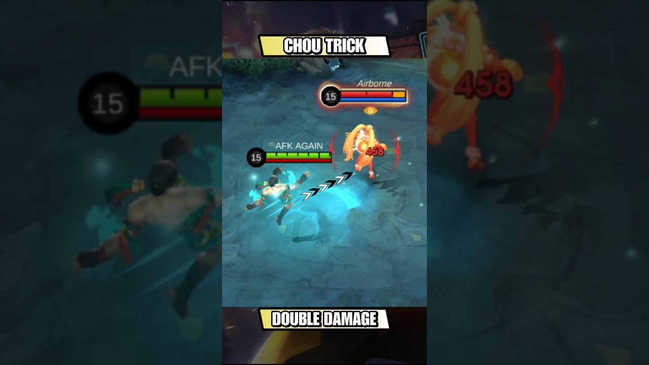 CHOU SECRET TRICK ONLY PRO KNOWS #mlbb #shorts #chou
