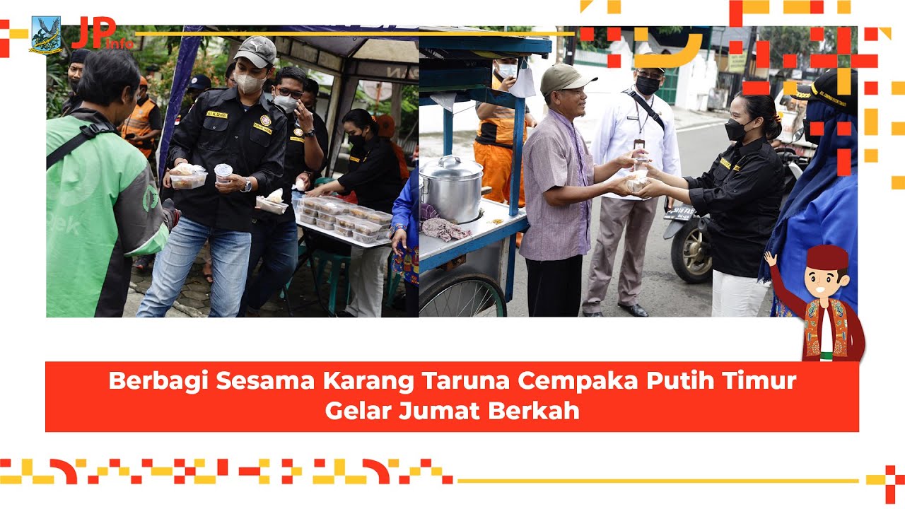 Berbagi Sesama Karang Taruna Cempaka Putih Timur Gelar Jumat Berkah
