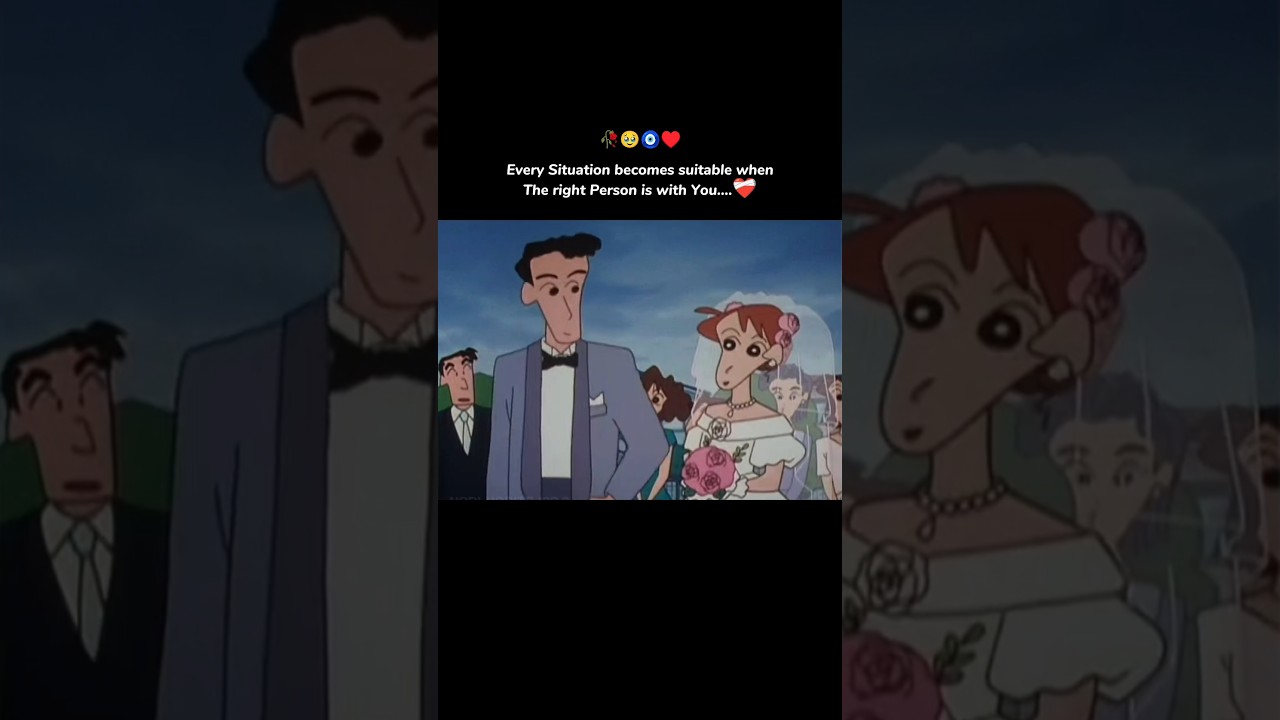 🥀Yoshinaga Mam's wedding 🧿 Shinchan emotional status X blue -yung kai song #shorts #shinchan #amv