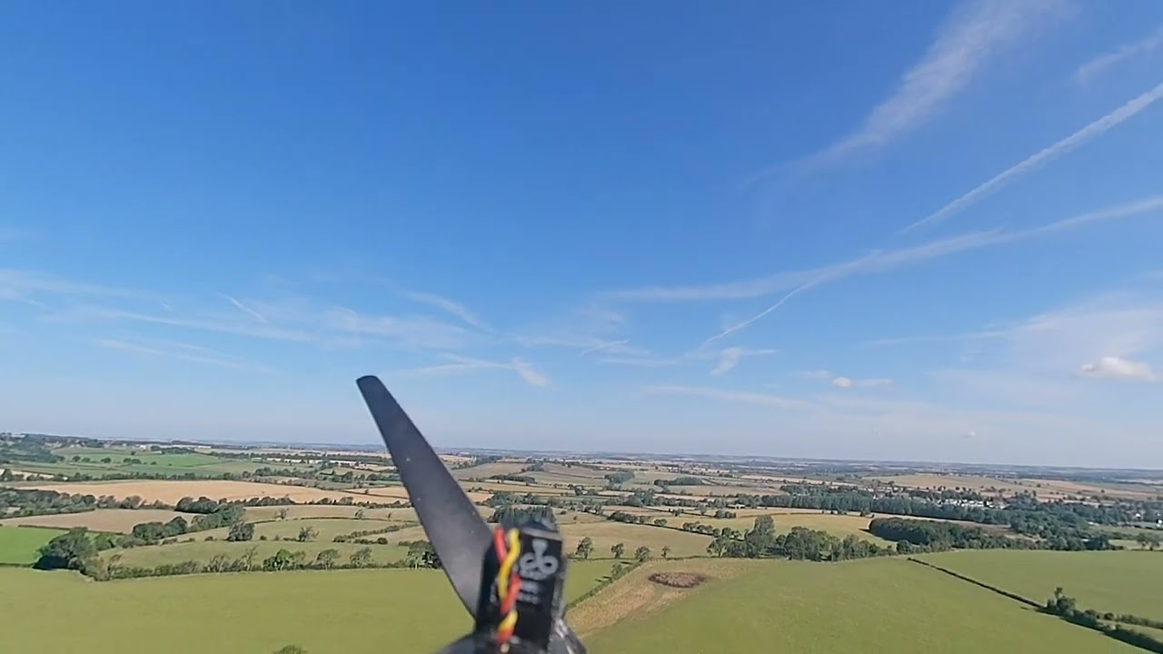 Lidl Glider RC Plane FPV @ 60FPS