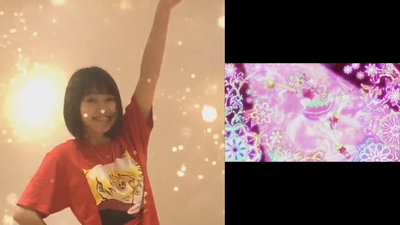 20190202 西山野園美 プリハートでキュアエール変身シーンやってみた件 (おまけつき)