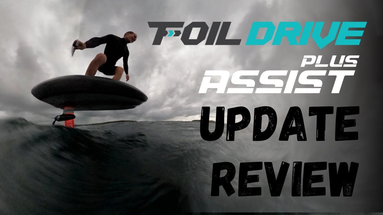 FOIL DRIVE Assist Plus Downwind Foil Review - on a wingboard?