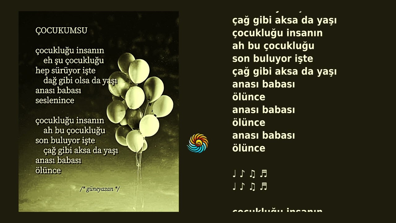ÇOCUKUMSU (v3) ...şiirimli şarkılar...