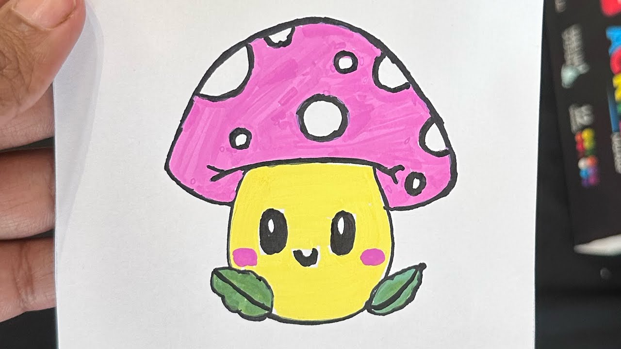 Unboxing New Art Supplies + Acrylic Mushroom Painting | Final result is so satisfying 