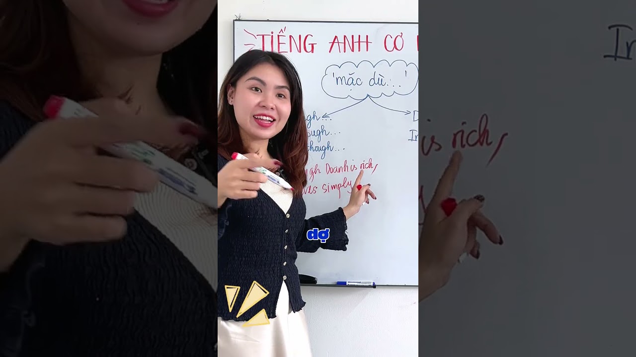 Cùng cô Huyền học các từ có nghĩa là MẶC DÙ trong tiếng Anh nhaaa #hoctienganh #learnenglish